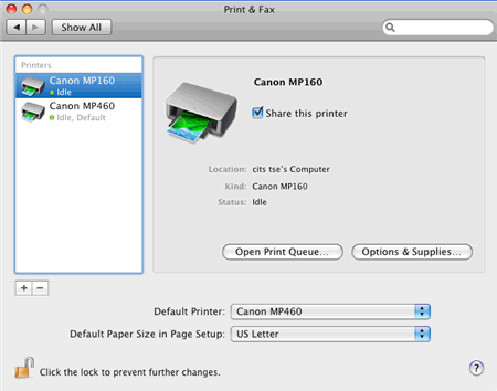 canon for mac printer driver